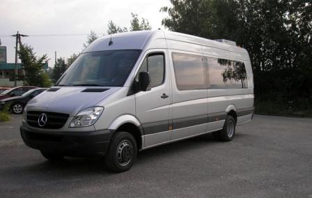 Bus rental Sverige, Sweden Mercedes Benz Sprinter Lux TOP Business class